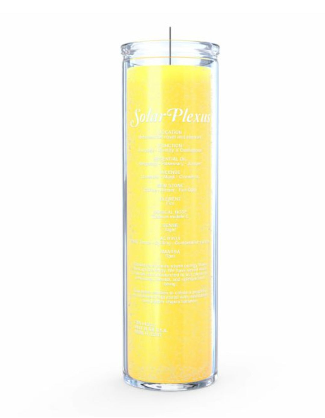 Solar plexus candle