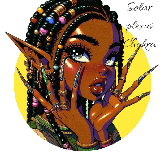 Solar plexus candle